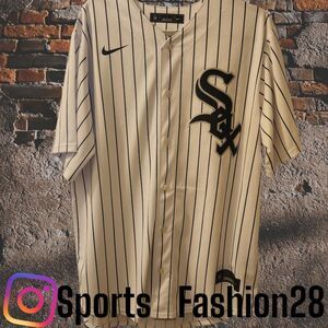 Nike Chicago White Sox Tim Anderson Jersey Sz LARGE- EUC